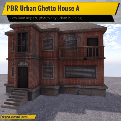 PBR Urban Ghetto House A
